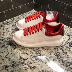 Alexander McQueen Snakeskin Sneakers size 43/10